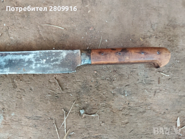 Стар нож акулак, снимка 6 - Антикварни и старинни предмети - 54086806