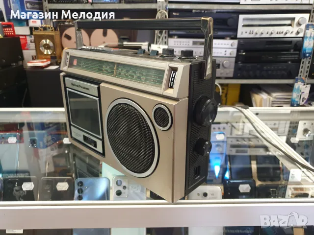 Радиокасетофон National Panasonic RX-1550 Работи на радио и касета. Радиото има само средни къси въл, снимка 13 - Радиокасетофони, транзистори - 47194045