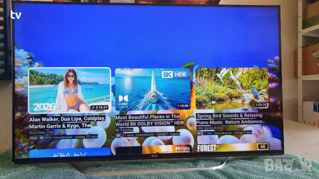 LG 55 инча ЛГ LED 3D 3Д смарт лед телевизор - като нов!, снимка 6 - Телевизори - 54126624