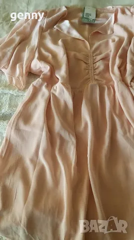 H&M, XL, Рокля "пепел от рози", намалена цена , снимка 4 - Рокли - 50159958