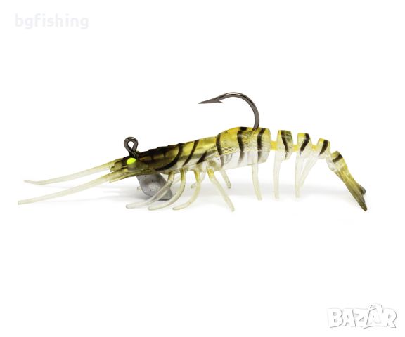 Силиконова скарида SeaBuzz Crazy Shrimp, снимка 6 - Такъми - 45435352