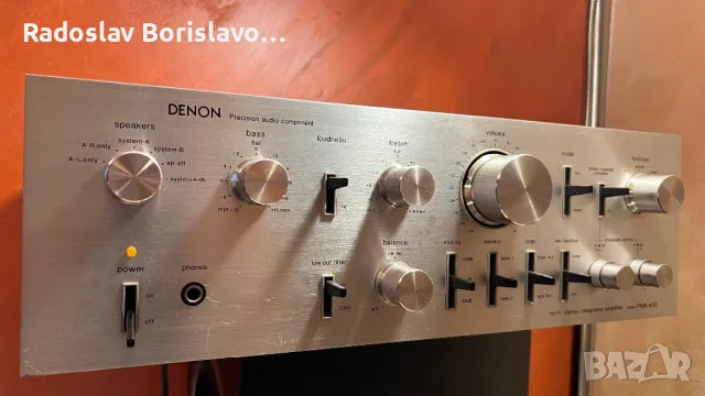 Усилвател Denon PMA 400, Japan, 230V., снимка 7 - Ресийвъри, усилватели, смесителни пултове - 47634486