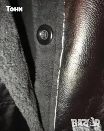 SHEIN Оригинал Ново Кожено Дамско Топло Яке с Яка 2XL , снимка 6 - Якета - 53488828