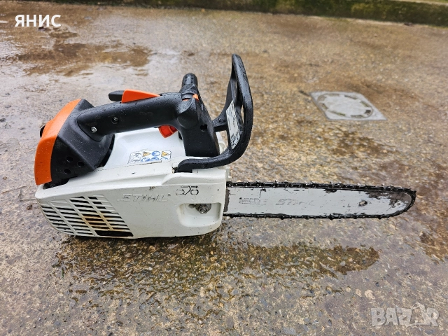 МОТОРНА РЕЗАЧКА STIHL MS 193.T. КАСТРАЧКА. ПЕРФЕКТНА , снимка 12 - Градинска техника - 52891520
