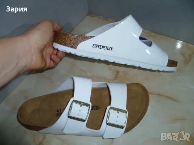 Birkenstock чехли №41, снимка 9 - Чехли - 49407152