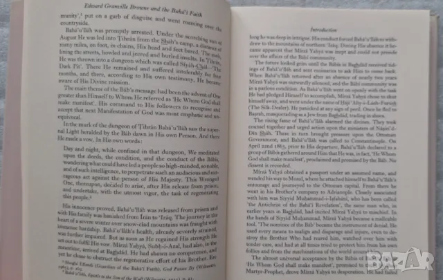 Edward Granville BROWNE and THE BAHA'I FAITH - H. M. BALYUZI, снимка 6 - Специализирана литература - 49190973