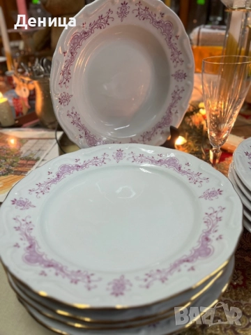 Розовата дантела на Изида💗 , снимка 2 - Чинии - 52668874