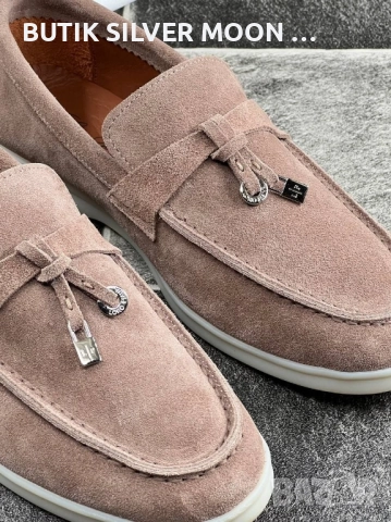 Дамски Обувки -Естествена Кожа ✨ LORO PIANA , снимка 4 - Дамски ежедневни обувки - 51818064