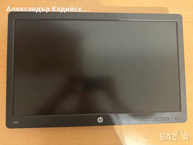 Монитор HP P223, 21.5", 1920 x 1080, снимка 4 - Монитори - 52483256