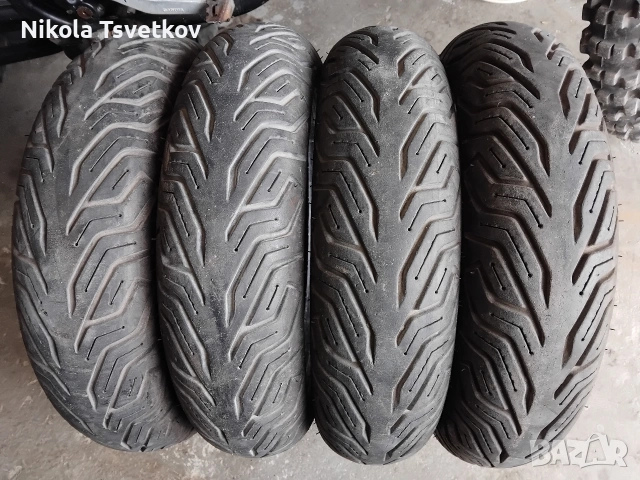 120/70-12 Michelin City Grip, снимка 9 - Гуми и джанти - 54076668