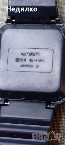 Casio C60,first calculator watch,133,Japan, снимка 8 - Антикварни и старинни предмети - 51870486