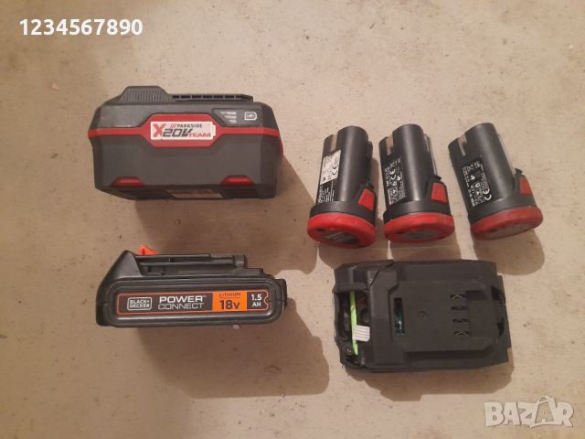 Акумулаторна Батерия 20в и 12в и 18в Parkside , снимка 2 - Други инструменти - 46455782