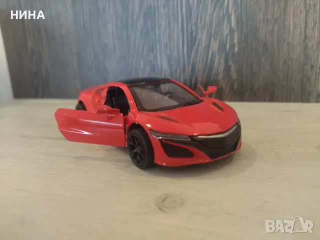 Метална количка Honda Acura NSX !!!, снимка 1 - Колекции - 47879745