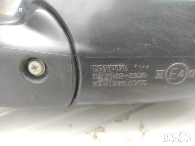 Дясно огледа Тойота Корало зола Версо 2001-2004г Toyota Corolla Verso, снимка 6 - Части - 54207411
