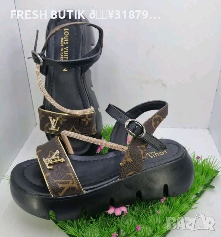 Дамски Сандали 💥 LOUIS VUITTON , снимка 1 - Сандали - 45914902