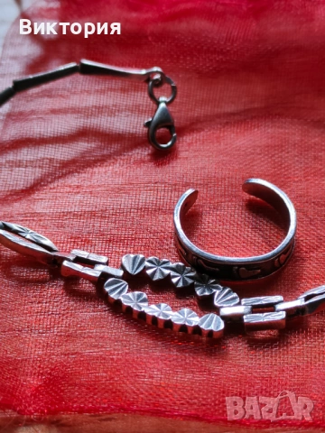 Сребърни бижута 925, снимка 3 - Пръстени - 53826972