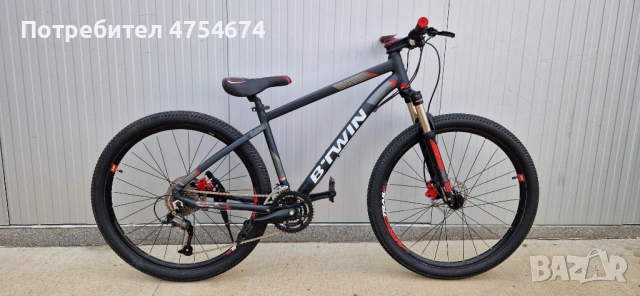 Алуминиев велосипед B"Twin Rockrider колело 27.5