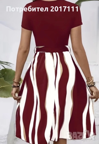 Дамска елегантна рокля, снимка 2 - Рокли - 53472708