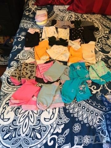 53 чифта памучни маркови чорапи, снимка 11 - Дамски чорапи - 51552574