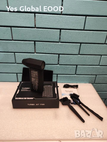 CCmall безжичен въздушен дъстър 180000RPM с 3 скорости и LED  Описание на продукта: Електрическият в, снимка 1