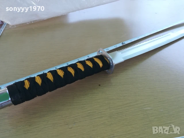 МЕЧ/КАТАНА-ГОЛЯМ НОЖ 70СМ 1307250810, снимка 3 - Ножове - 51002170