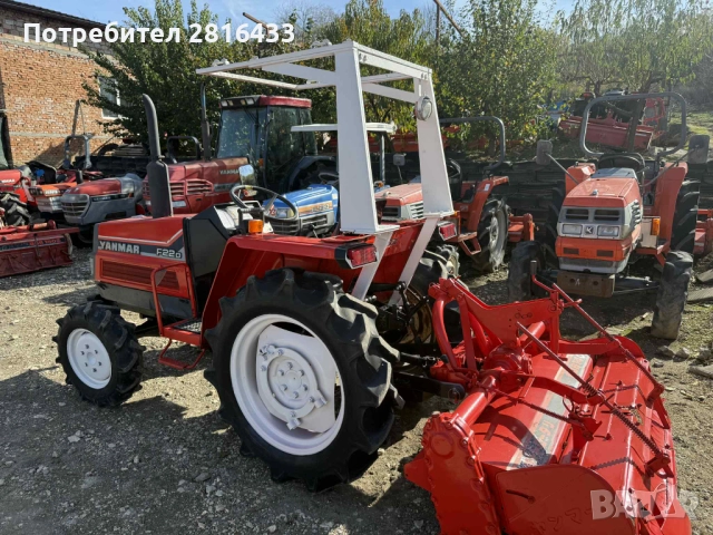 Трактор YANMAR F22D 4x4, снимка 4 - Селскостопанска техника - 52237747