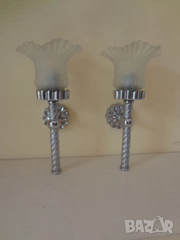 2 бр. лампи- аплици от Австрия, снимка 4 - Лампи за стена - 52726479