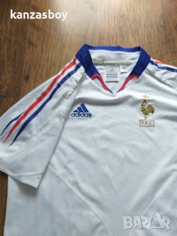 adidas 2004-06 FRANCE BOYS 176CM. - ретро юношеска тениска, снимка 2 - Тениски - 44940390