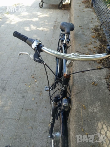 28 цола алуминиев велосипед с 7 скорости усилени капли амортисьори предни като нов , снимка 8 - Велосипеди - 51158388