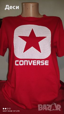 тениска на Converse , снимка 1 - Тениски - 46145397