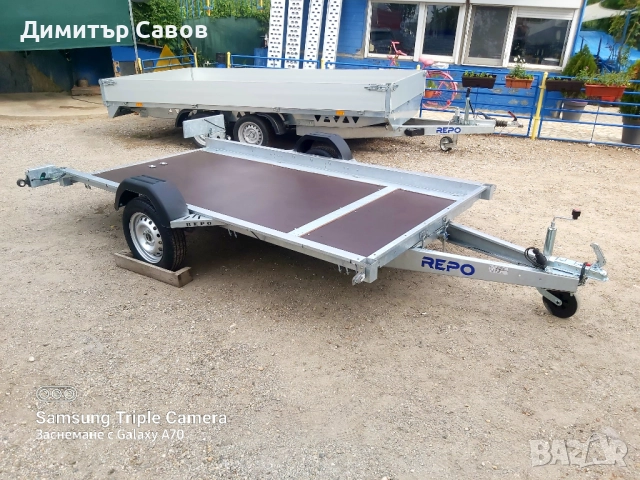 Туристическо, самосвално ремарке Поп-Индъстри за ATV,UTV, мотори до 750кg, снимка 10 - Ремаркета - 51973324