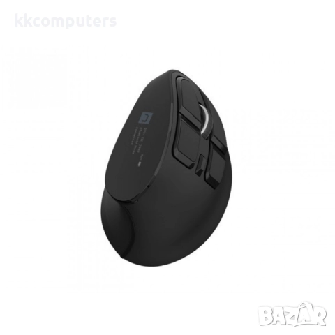 Natec Euphonie Pro Vertical Безжична мишка- 4000 DPI, безшумна, 9 бутона, черна