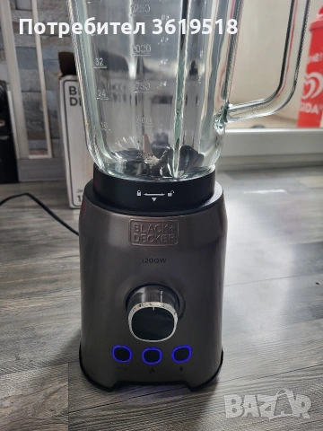 Блендер Jar blender Black Decker, снимка 2 - Блендери - 53595763