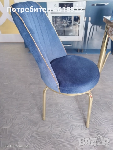 Трапезен стол , снимка 2 - Дивани и мека мебел - 52122626