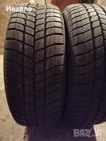 Продавам 2 броя зимни гуми 205.55.16 на 1 сезон дот 2021 Barum , снимка 2 - Гуми и джанти - 54061177