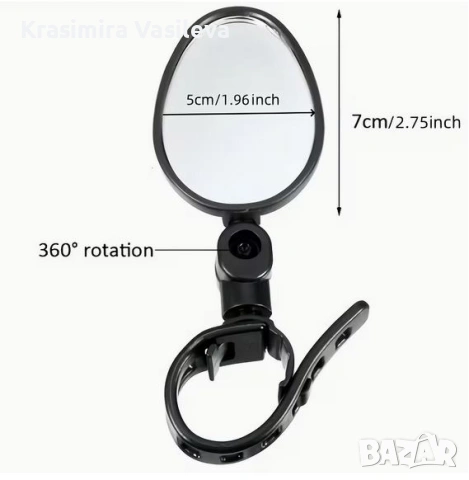 огледала за велосипед, снимка 4 - Части за велосипеди - 54007061