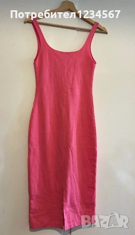 Нова уникална рокля Zara еластична С рр, снимка 4 - Рокли - 53845537