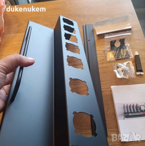 Поставка за Dyson Airwrap, стенен органайзер за всички приставки, снимка 9 - Сешоари - 53122055