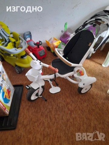 65€ CHIPOLINO*ДЕТСКА КОЛИЧКА ТРИКОЛКА ЗА РАЗХОДКА ЗАПАЗЕНА