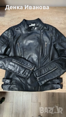 Дамско кожено яке от изкуствена кожа