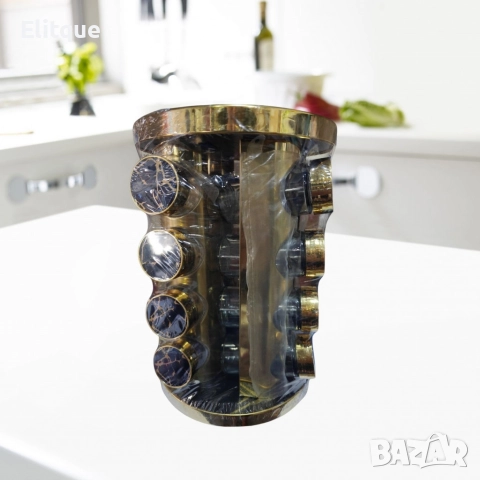 SD232 Стилен органайзер за подправки, снимка 2 - Органайзери - 52840240