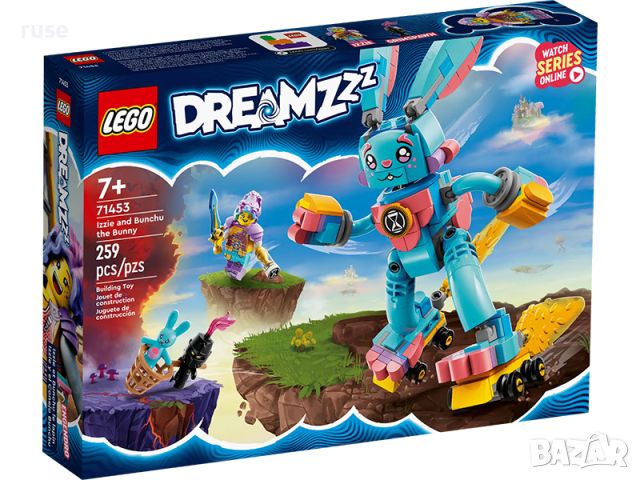 НОВИ! LEGO® DREAMZzz™ 71453 Изи и заека Бън-чу, снимка 1 - Конструктори - 46227748