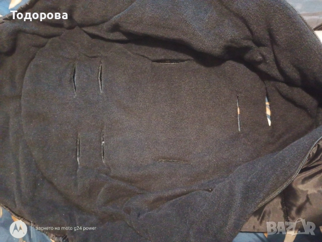 Универсален зимен чувал за столче за кола до 6месеца, снимка 4 - За бебешки колички - 52415636