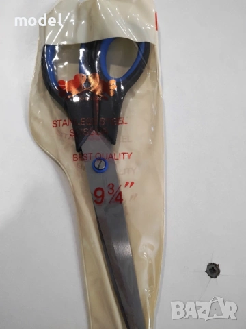 Шивашка ножица MH- 9.3" (23.5 см) – професионална кроячна ножица от неръждаема стомана, снимка 5 - Други стоки за дома - 53763169