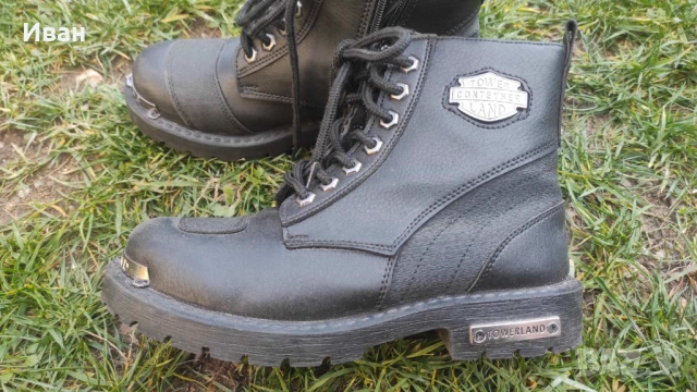 Зимни детски боти кожени