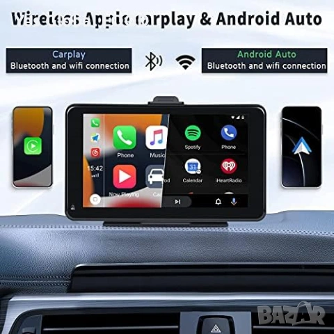 Camecho 7″ мултимедиен плеър Apple CarPlay Android Auto, снимка 2 - Друга електроника - 53234136