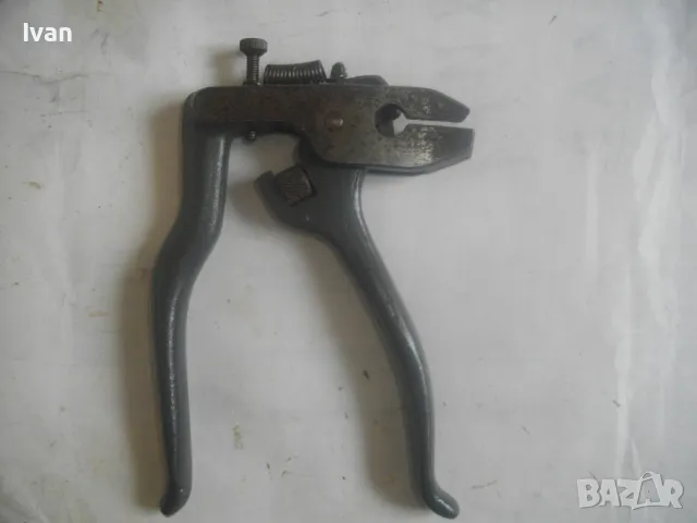 ПЕЖО НОВИ ПРОФЕСИОНАЛНИ ФРЕНСКИ РЪЧНИ КЛЕЩИ ЧАПРАЗ 0-5 мм НА ЗЪБИ НА ВЕРИГИ ТРИОНИ ДИСКОВЕ PEUGEOT, снимка 12 - Други инструменти - 50245801