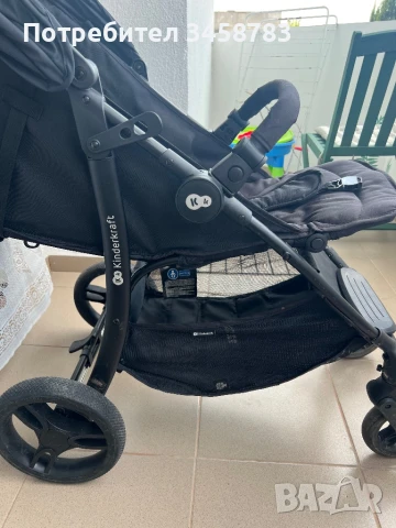 Детска количка Kinderkraft Askoy + Зимно чувалче и покривало за дъжд, снимка 5 - Детски колички - 51282768