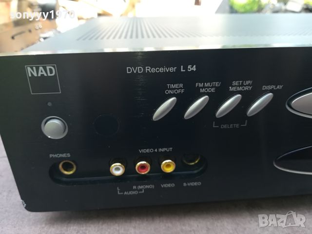 NAD L54 DVD RECEIVER-ВНОС SWISS 2304241110, снимка 2 - Ресийвъри, усилватели, смесителни пултове - 45415463