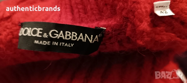 Dolce&Gabbana дамски пуловер Made in Italy , снимка 3 - Блузи с дълъг ръкав и пуловери - 52725725